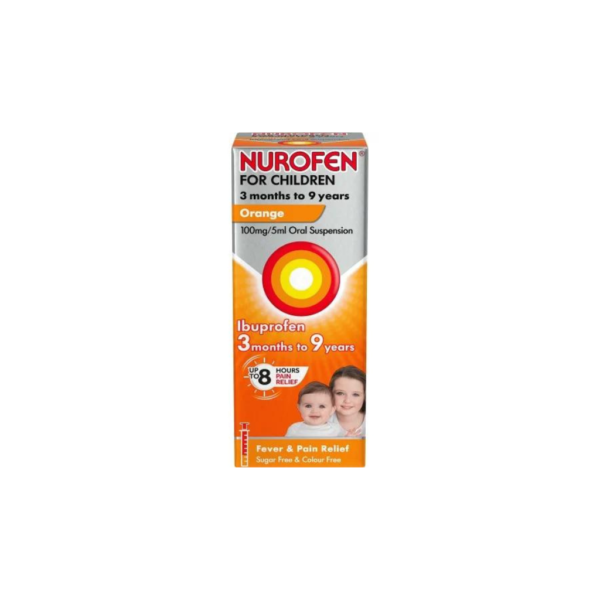 Nurofen 3 months to 9year 100mg