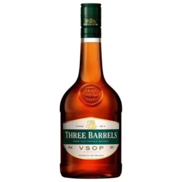 Three Barrels Rare Old French Brandy VSOP 1x1L 38%