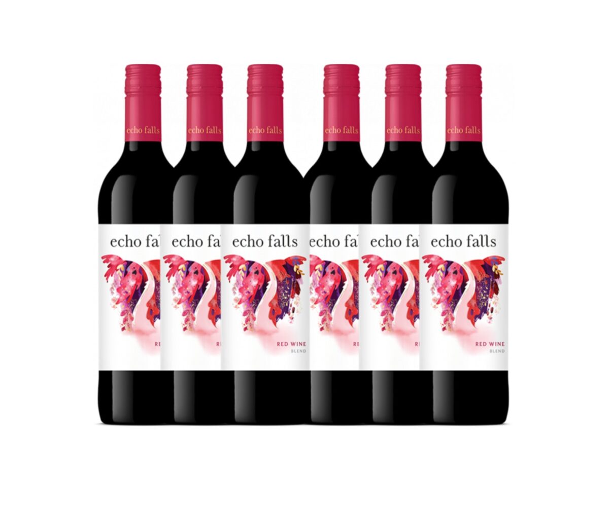 ECHO FALLS RED 6X75CL 12.5% - Image 1