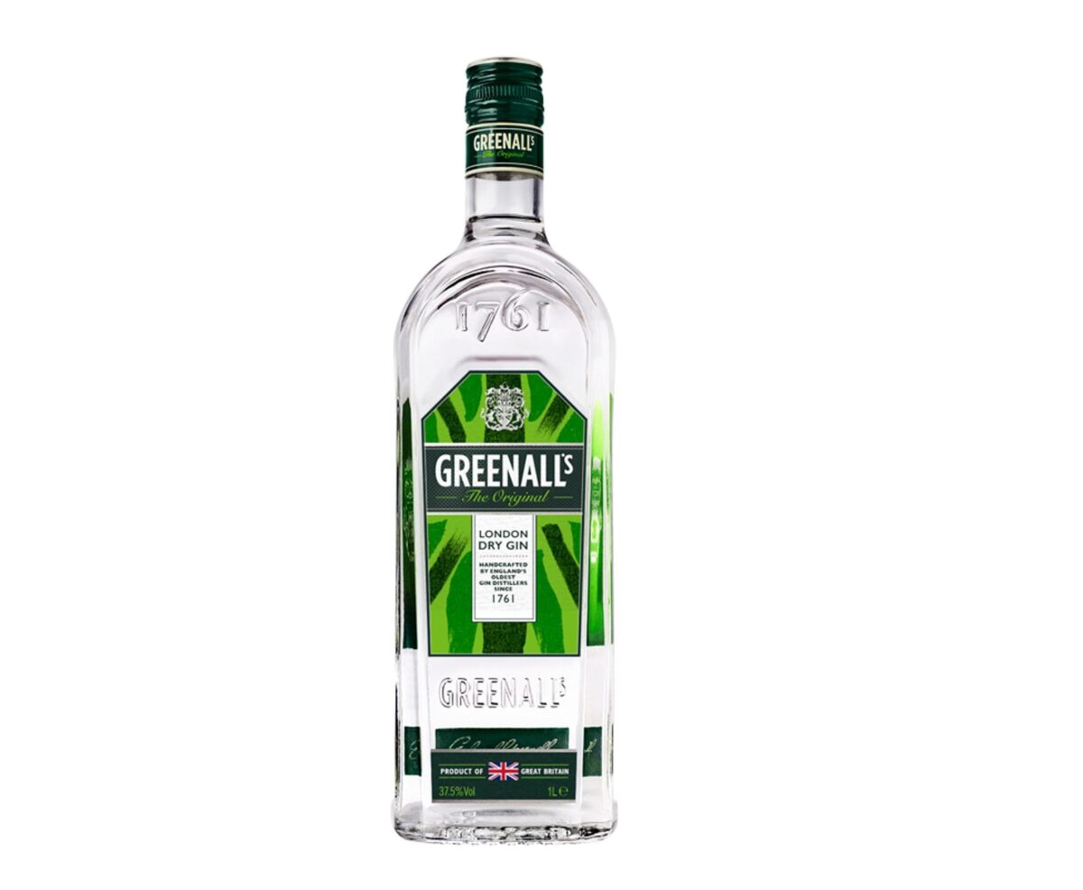 GREENALLS LONDON DRY GIN 37.5% - Image 1