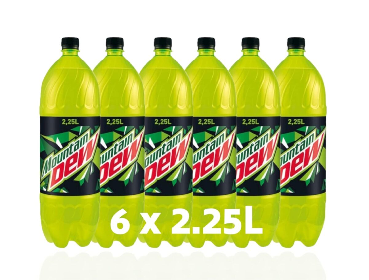 MOUNTAIN DEW BOTTLES 6X2.25L - Image 1