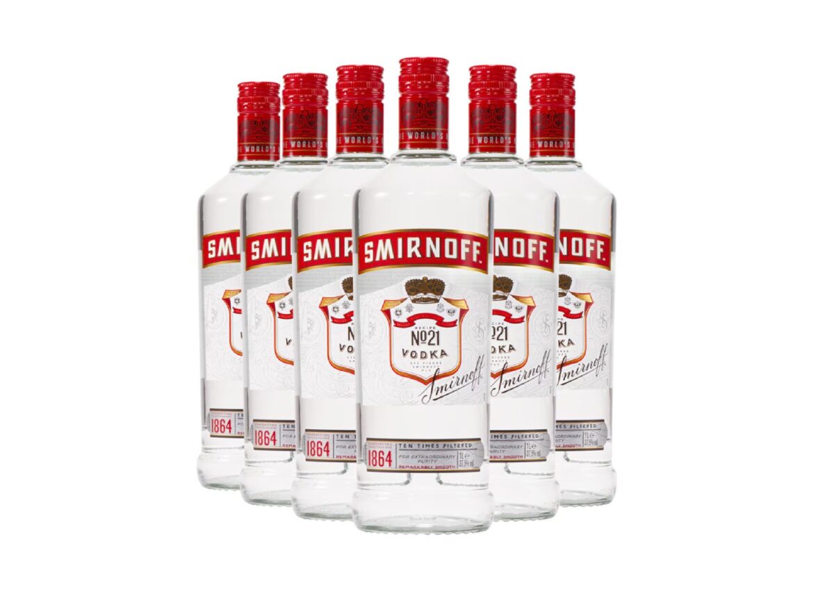 SMIRNOFF VODKA 6X70CL - Image 1