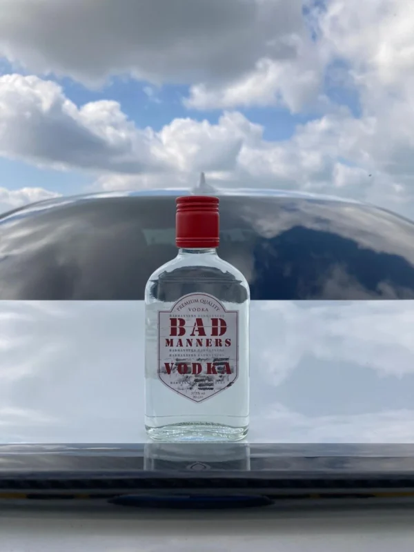 BAD MANNERS VODKA 1X35CL 37.5%